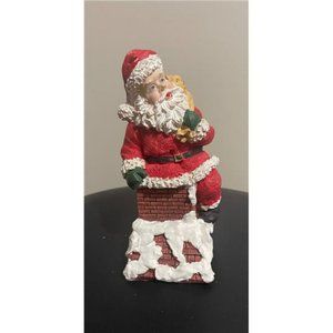 Small 6 Inch Santa Claus Figurine  Vintage Christmas Decor